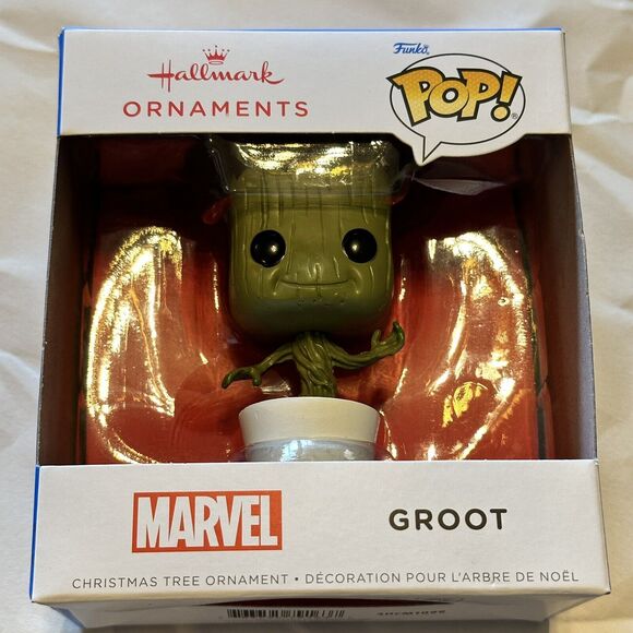 Groot Funko POP! Hallmark Marvel Christmas Tree ornament guardians of the galaxy - Picture 1 of 5